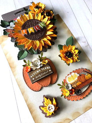 Sunflower Bag Topper Small
