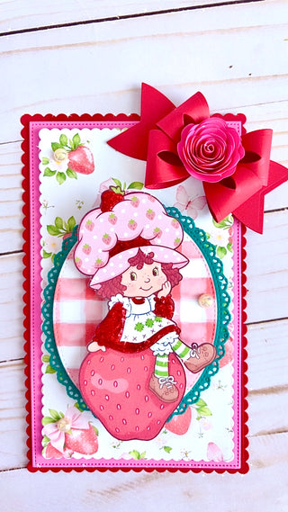 5x8  Scalloped Nested Rectangle