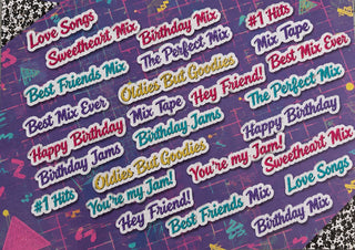 Mix Tape Stamp & Die Set