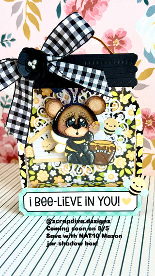 Mason Jar Shadow Box