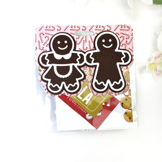 Gingerbread Cookie Bag Topper