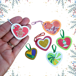 Peppermint Heart Candy Shaker