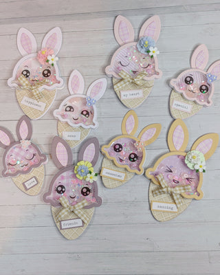 Ice Cream Bunny Shaker