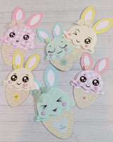 Ice Cream Bunny Shaker
