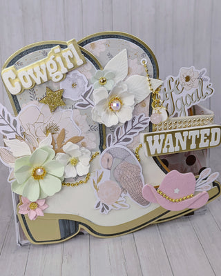 Cowboy Boot Mini Album