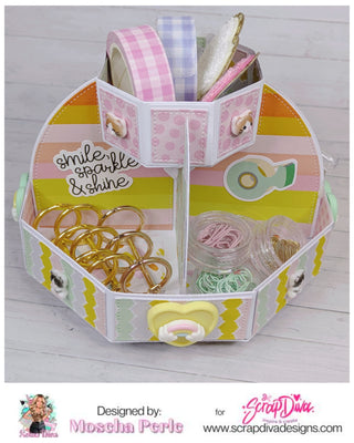 3D Carousel Tray