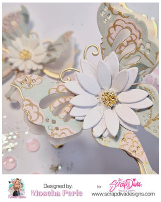 Shabby Chic Butterly Duo