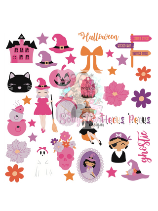 Hocus Pocus Chipboard Stickers