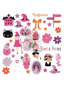 Hocus Pocus Chipboard Stickers