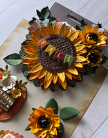 Sunflower Bag Topper Large