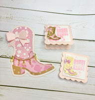 Cowgirl Stamp Set
