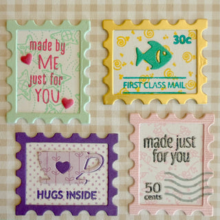 Postage Stamp Card Base