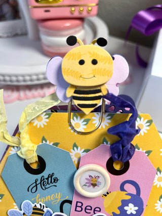 Bee Happy Wooden Stickers