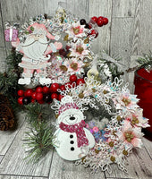 Branches & Ornament Wreath Set