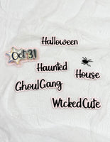 Halloween Words 1-2025