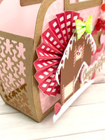 Candy Cane Rosette Duo