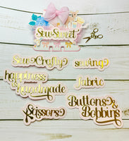 Sewing Words