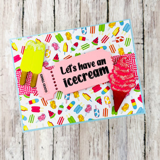 Summer Ticket Stamp Set