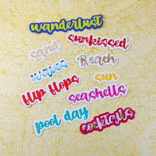 Beach Words #2