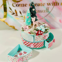 Carousel Box W/ Drawers