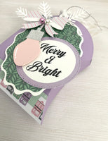 Wavy Oval W/ Bow - PRE-ORDER ONLY