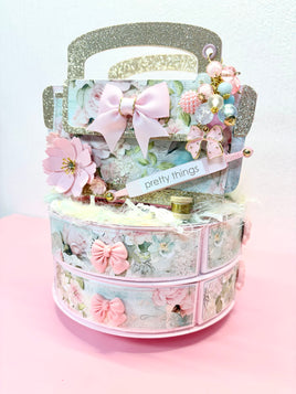 Carousel Box W/ Drawers