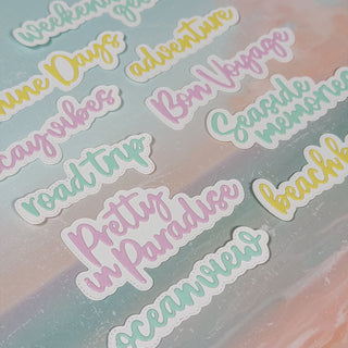 Beach Words #3