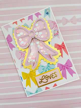 Scalloped Shaker Bow