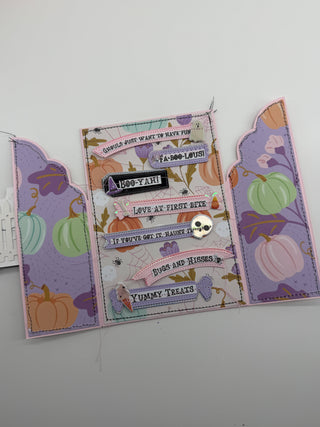 Halloween Sentiments  & Die Set