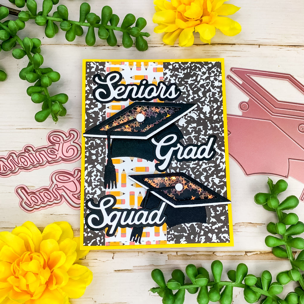 Graduation Cap Shaker – Scrap Diva Designs