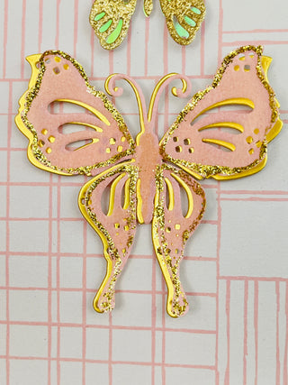 Shabby Chic Butterly Duo