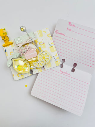 Memorydex Recipe Stamp & Die Set