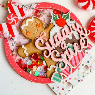 Gingerbread Memorydex Shaker