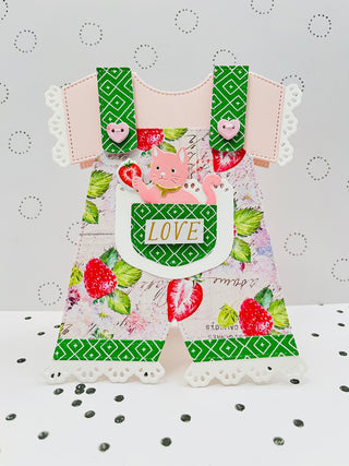 Baby Overall Card Set