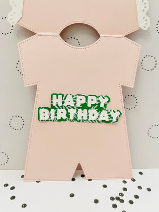 Baby Overall Card Set