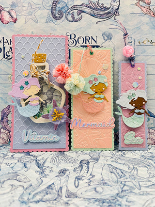 5x8  Scalloped Nested Rectangle