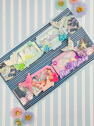5x8  Scalloped Nested Rectangle