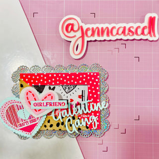 Heart Barcode Stamp