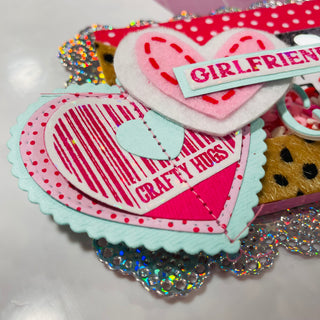 Heart Barcode Stamp
