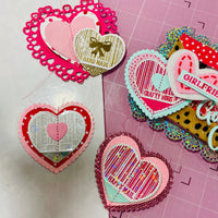 Romantic Heart Border