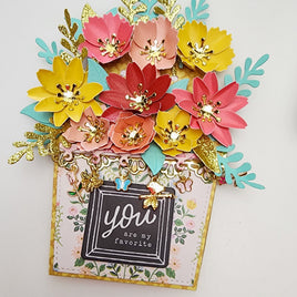 Flower Pot Gift Card Holder