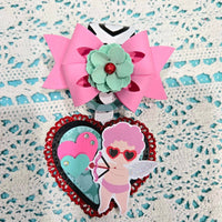 Heart Suitcase Tags