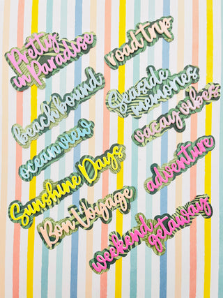 Beach Words #3