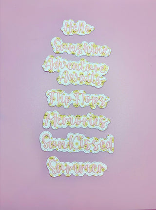 Summer Words #1 - 2025