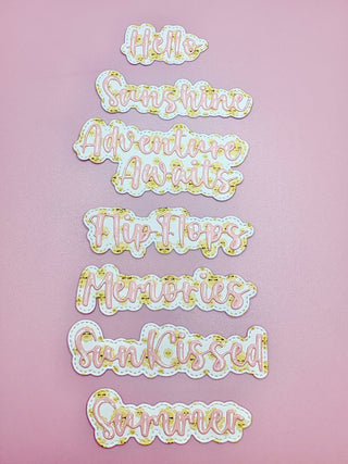 Summer Words #1 - 2025