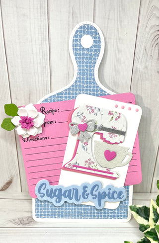 Memorydex Recipe Stamp & Die Set