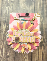 Sunflower Bag Topper Large