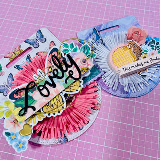 Aster Flower Bag Topper