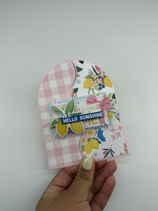 A2 Wavy Card