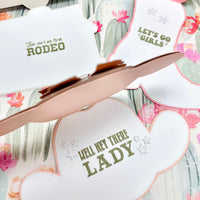 Cowgirl Stamp Set